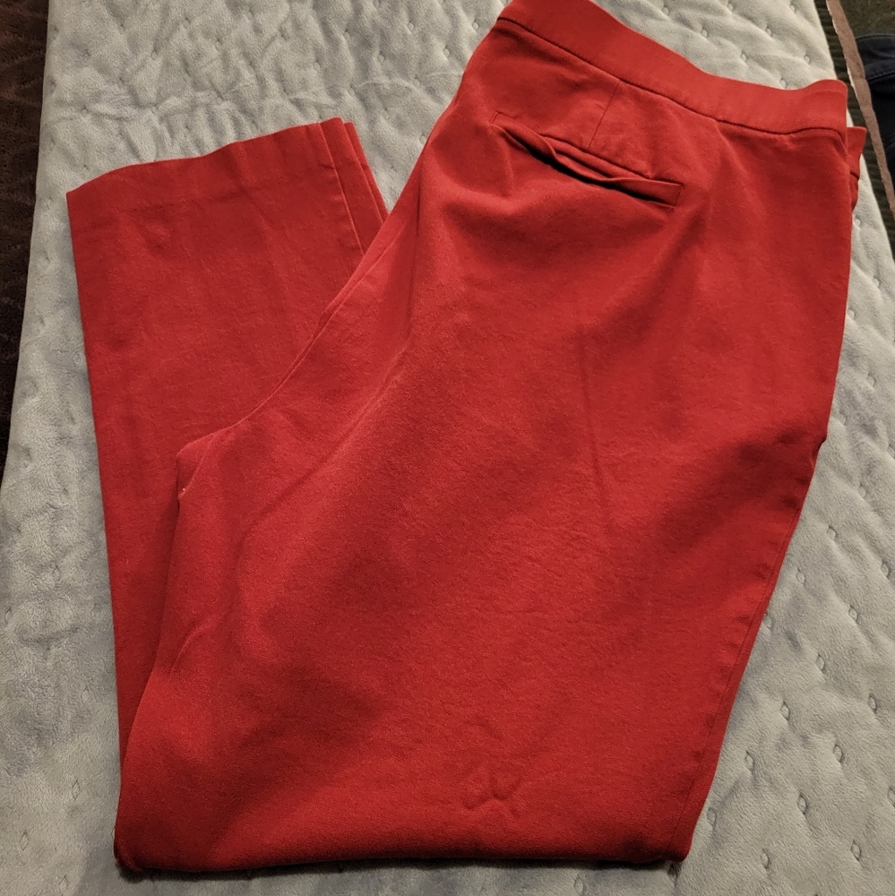 J Jill red pants